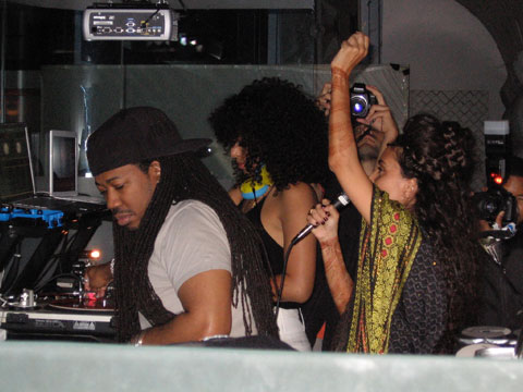 Ron Trent, DJ Rashida, and Sonia Hassan