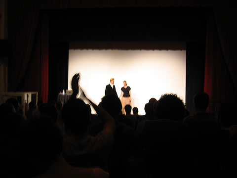 Wolfgang Voigt and Petra Hollenbach