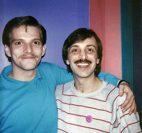 Daniel Goss and Lou DiVito in 1988