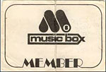 Muzic Box membership card