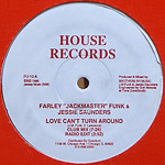 Farley “Jackmaster” Funk: Love Can’t Turn Around label