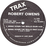 Robert Owens: Bring Down the Walls label