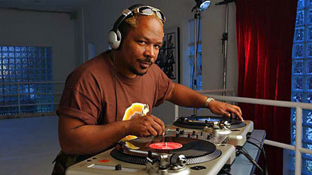 Chip E. with DJ gear