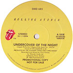 Undercover of the Night label