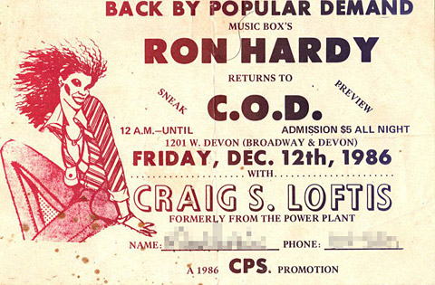 Ron Hardy and Craig Loftis at C.O.D. flyer